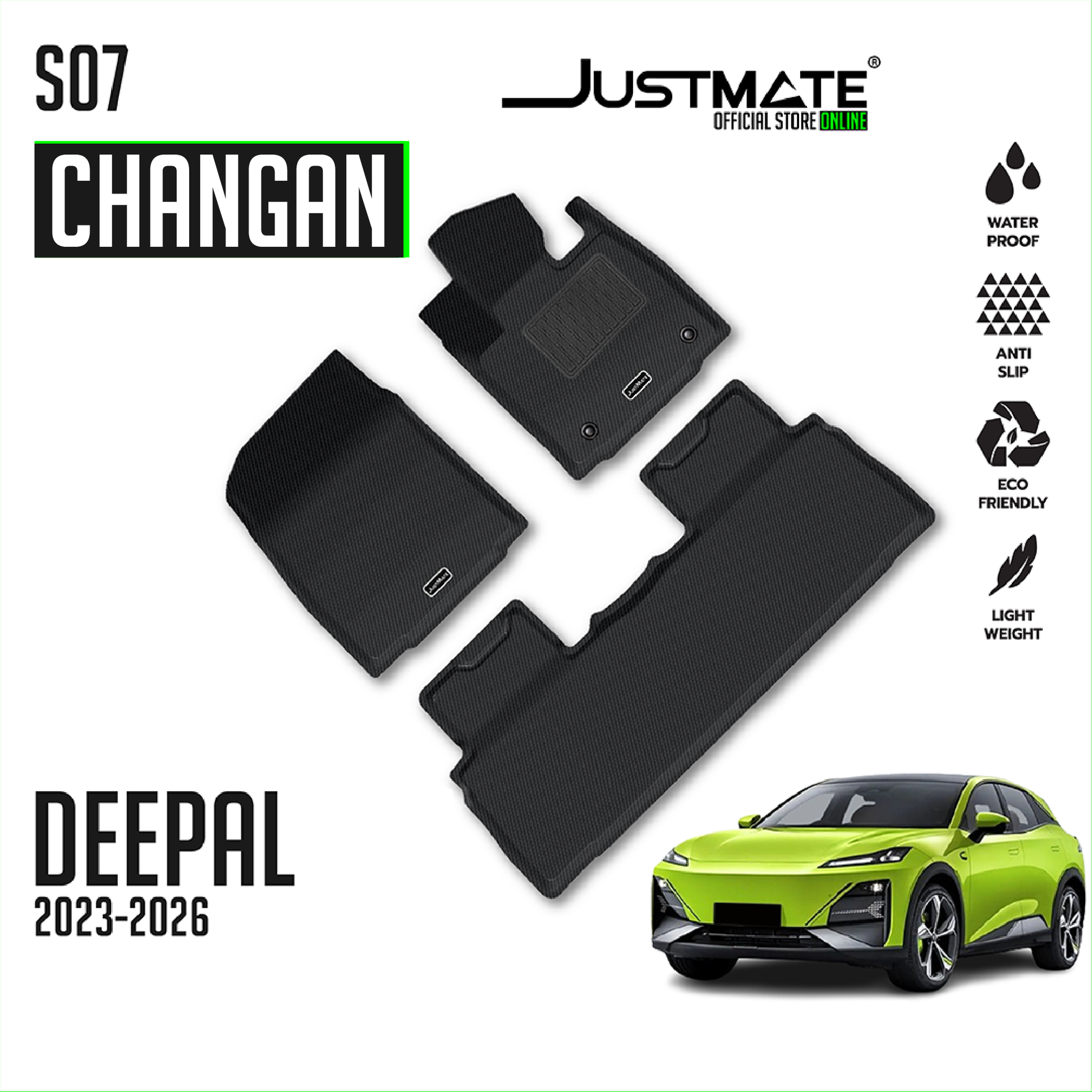 พรมปูพื้นรถยนต์ Justmate CHANGAN DEEPAL S07