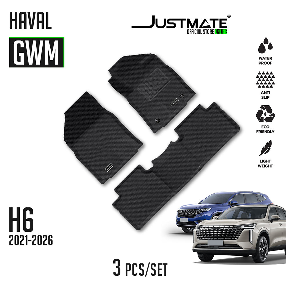 พรมปูพื้นรถยนต์ GWM - HAVAL H6 HEV / PHEV [ YEARS 2021 - 2026 ]