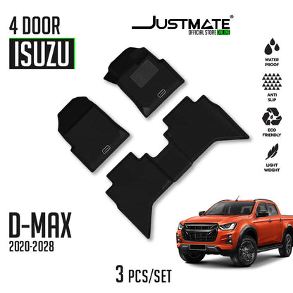 พรมปูพื้นรถยนต์ ISUZU D-MAX 4D [ YEARS. 2020 - 2028 ]