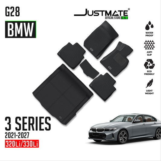 พรมปูพื้นรถยนต์ BMW 3 SERIES G28 [ YEARS. 2021 - 2027 ] 320Li/330Li FULLSET