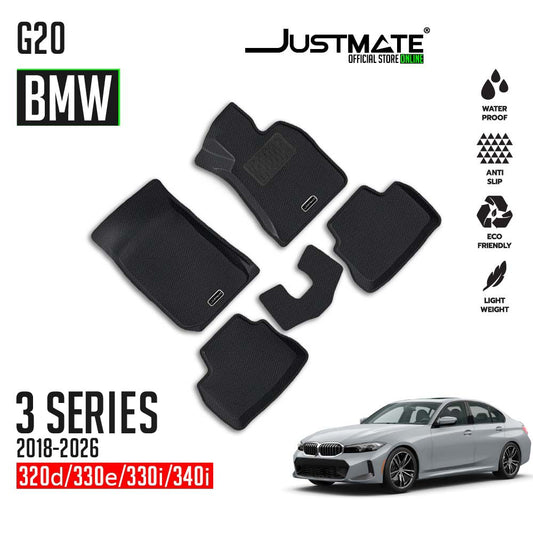 พรมปูพื้นรถยนต์ BMW 3 SERIES G20 [ YEARS. 2018 - 2026 ] 320d/330e/330i/340i