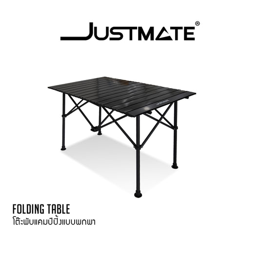 [JUSTMATE] Folding table โต๊ะแคมป์ปิ้งแบบพกพา โต๊ะแคมป์ปิ้งกลางแจ้ง พับได้ โต๊ะปิคนิค