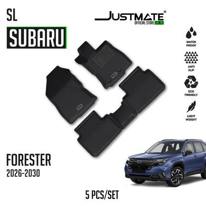พรมปูพื้นรถยนต์ SUBARU FOERESTER SL [ YEARS. 2026 - 2030 ]