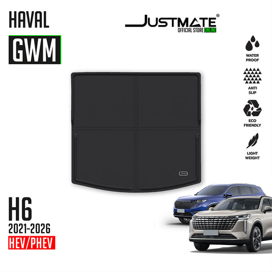 ถาดท้ายรถยนต์ GWM - HAVAL H6 HEV / PHEV [ YEARS 2021 - 2026 ] CARGO