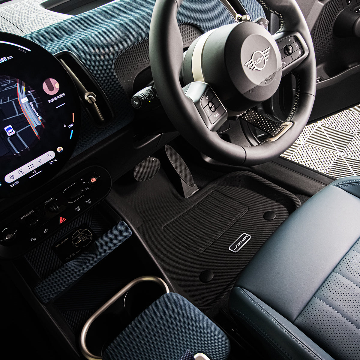 พรมปูพื้นรถยนต์ MINI-U25 COUNTRYMAN [ YEARS. 2024 - 2028 ]