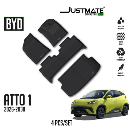 พรมปูพื้นรถยนต์ BYD  ATTO 1 [ YEARS. 2026 - 2030 ] FULLSET