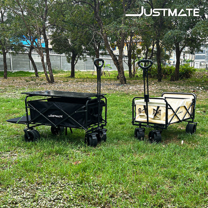 รถเข็นแคมป์ปิ้ง OUTDOOR รถเข็นแข็งแรง รถเข็นพับได้