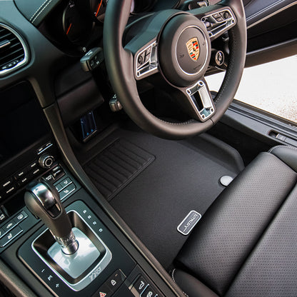 พรมปูพื้นรถยนต์  PORSCHE- 718 CAYMEN [ YEARS. 2017 - 2025 ] FULL SET