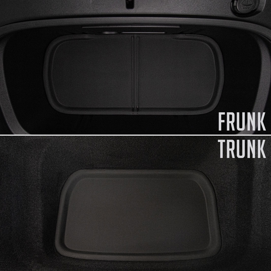 พรมปูพื้นรถยนต์ TESLA MODEL Y L [2026 - 2030] 6 SEATER  FRUNK / TRUNK