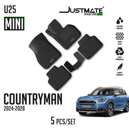 พรมปูพื้นรถยนต์ MINI-U25 COUNTRYMAN [ YEARS. 2024 - 2028 ]