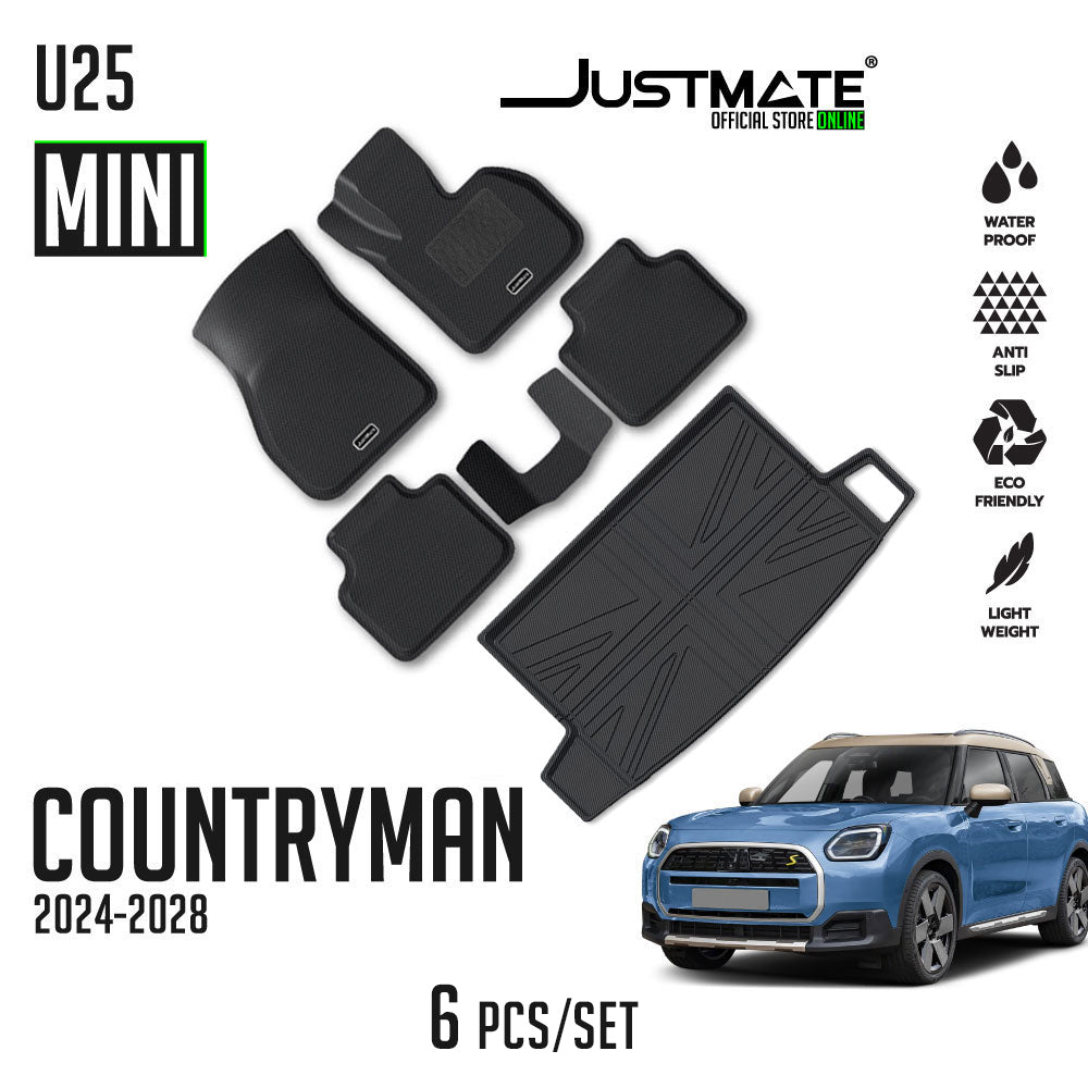 พรมปูพื้นรถยนต์ MINI-U25 COUNTRYMAN [ YEARS. 2024 - 2028 ]