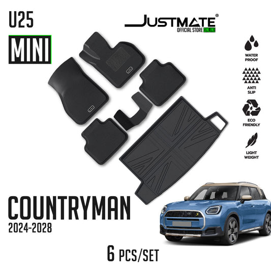 พรมปูพื้นรถยนต์ MINI-U25 COUNTRYMAN [ YEARS. 2024 - 2028 ]