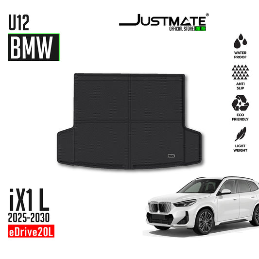 พรมปูพื้นรถยนต์ BMW  iX1 L U12 [ YEARS.2025 - 2030 ] CARGO eDrive20L