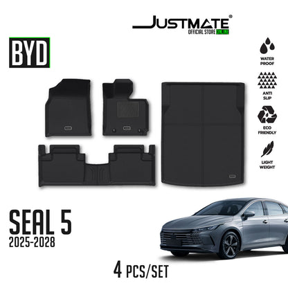 พรมปูพื้นรถยนต์ BYD SEAL 5 2025 - 2028 FULLSET