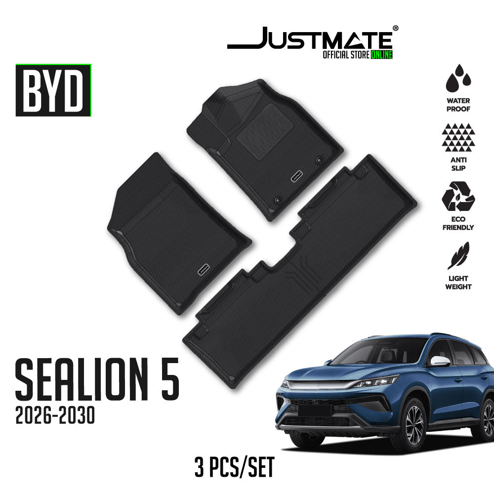 พรมปูพื้นรถยนต์ BYD SEALION 5 DMI [ YEARS. 2026 - 2030 ]