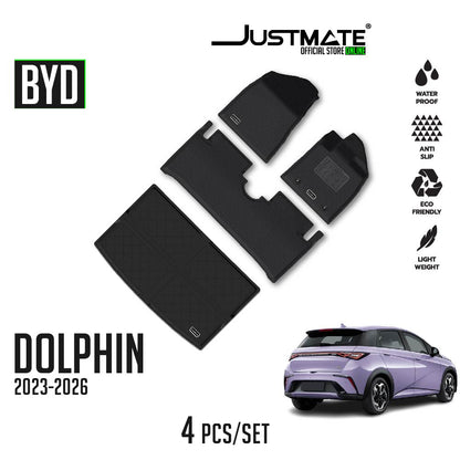 พรมปูพื้นรถยนต์ BYD DOLPHIN [ YEARS. 2023 - 2026 ] FULLSET