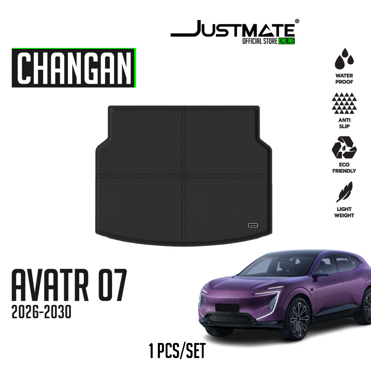 ถาดท้ายรถยนต์ CHANGAN - AVATR 07 [ YEARS. 2026 - 2030 ] CARGO