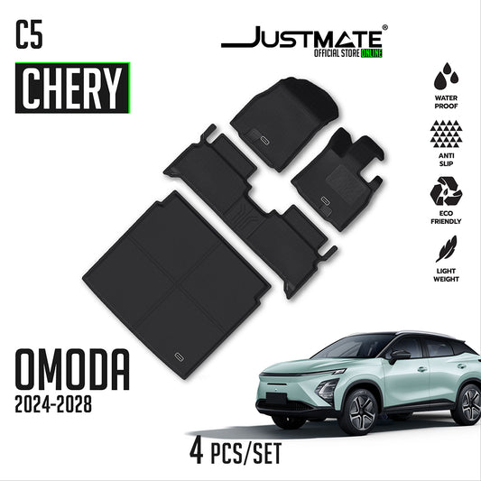 พรมปูพื้นรถยนต์ CHERY OMODA C5 [ YEARS. 2024 - 2028 ] FULLSET