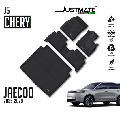 พรมปูพื้นรถยนต์ JAECOO 5 EV  [ YEARS. 2025 - 2029 ] FULLSET