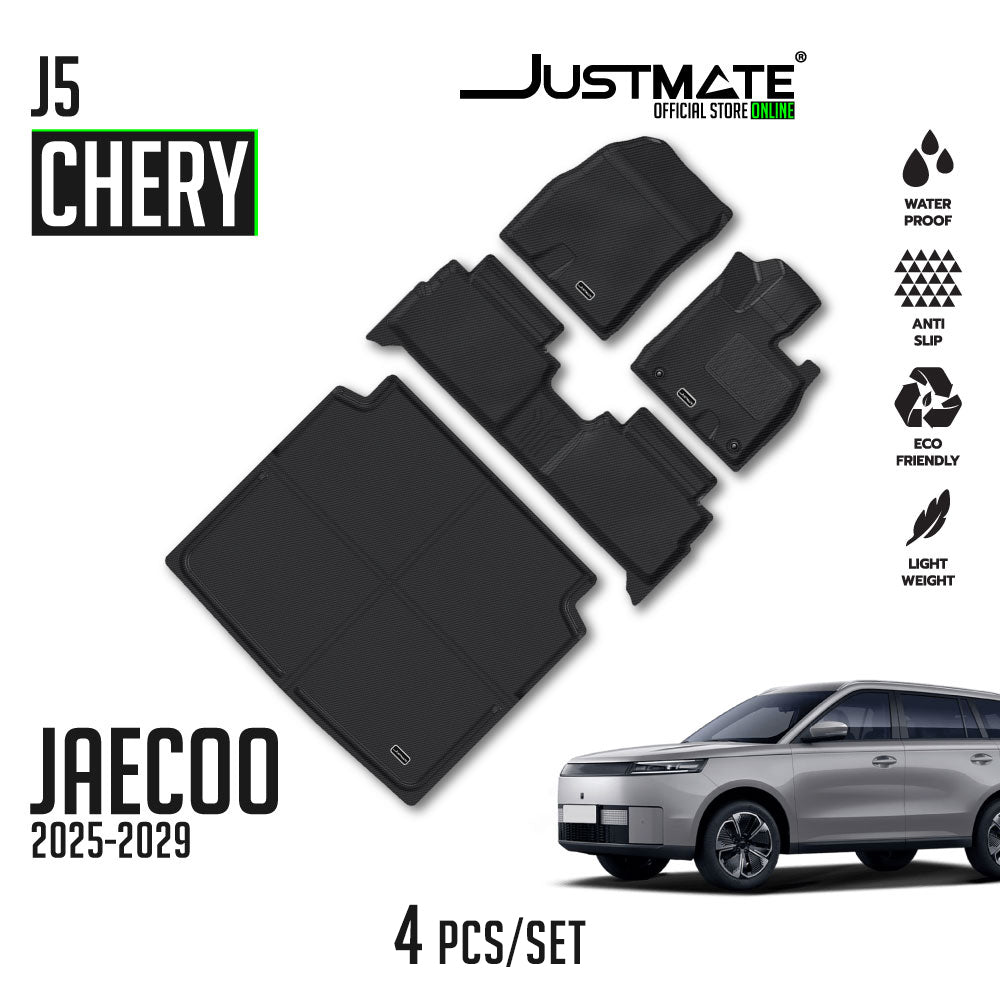 พรมปูพื้นรถยนต์ CHERY JAECOO 5 EV  [ YEARS. 2025 - 2029 ] FULLSET