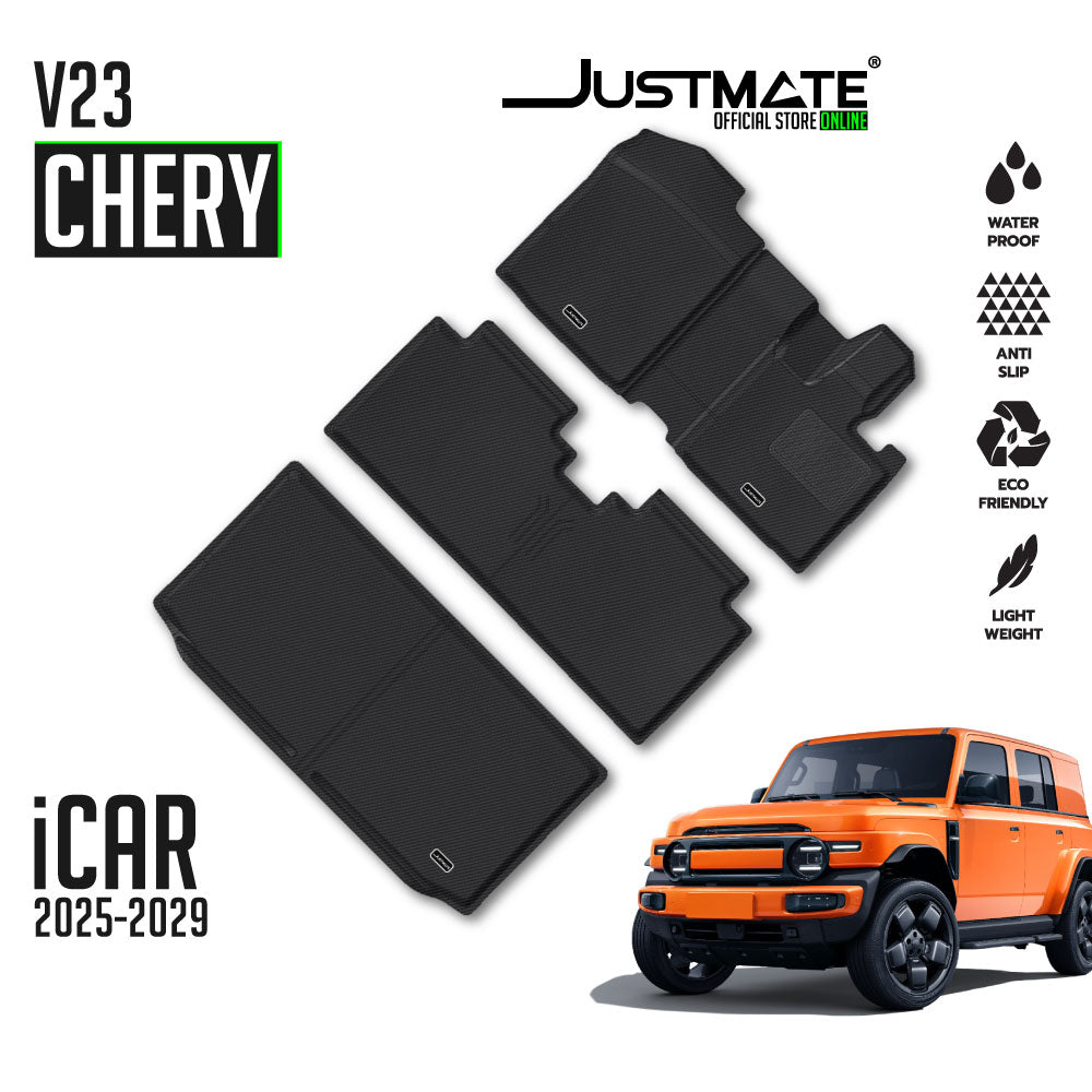 พรมปูพื้นรถยนต์ CHERY iCAR V23 [2025 - 2029] FULLSET