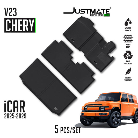 พรมปูพื้นรถยนต์ CHERY iCAR V23 [2025 - 2029] FULLSET