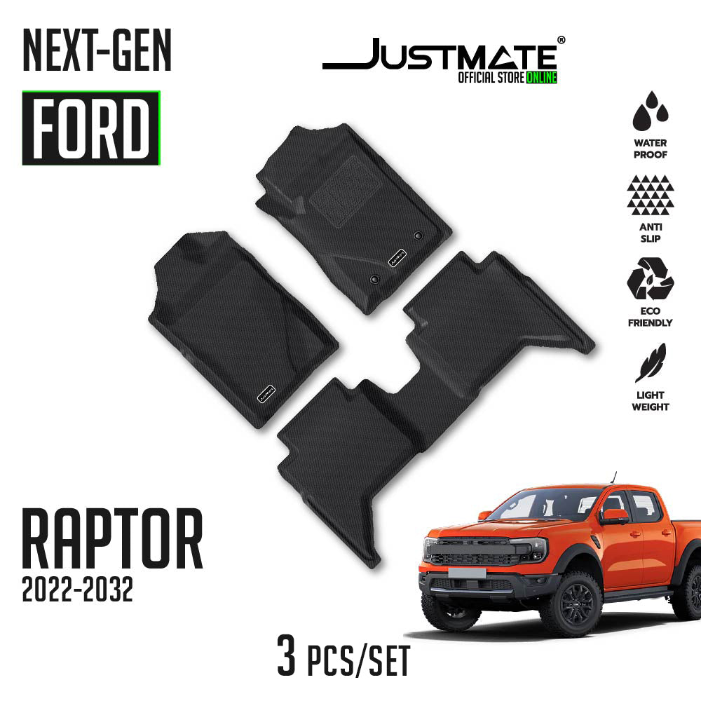 พรมปูพื้นรถยนต์ FORD RANGER RAPTOR [ YEARS. 2022 - 2032 ]