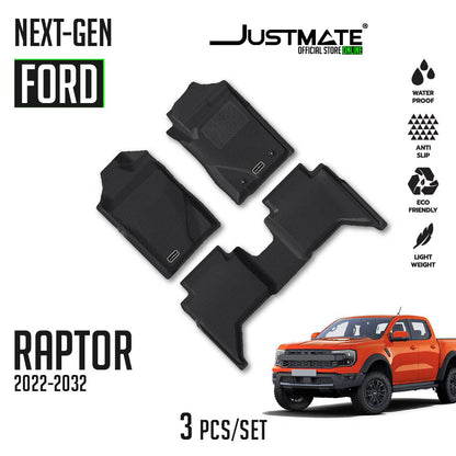 พรมปูพื้นรถยนต์ FORD RANGER RAPTOR [ YEARS. 2022 - 2032 ]