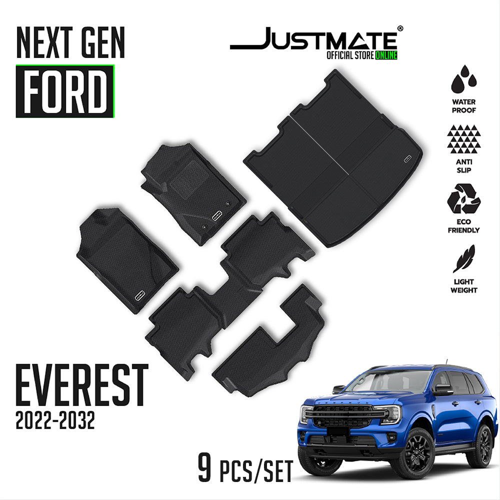 พรมปูพื้นรถยนต์ FORD NEXT-GEN EVEREST [ YEARS. 2022 - 2030 ] FULLSET