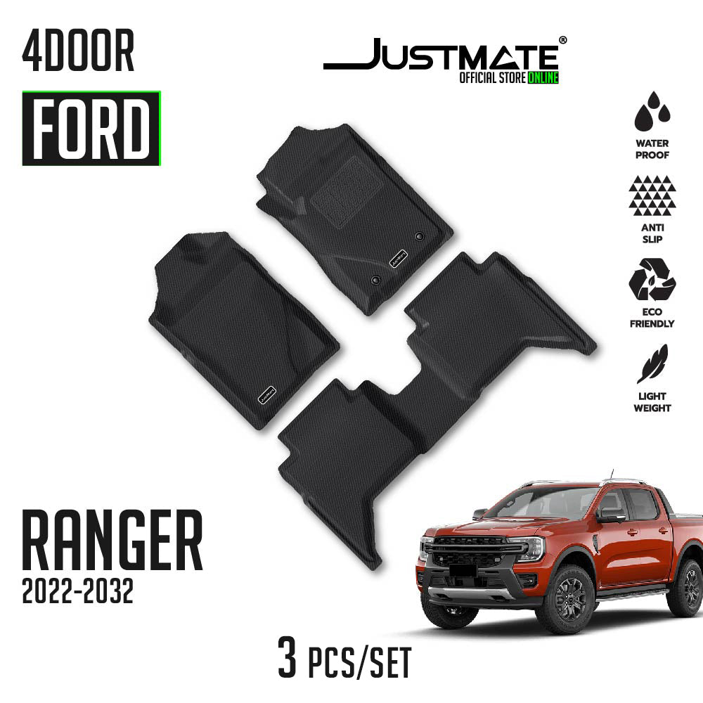 พรมปูพื้นรถยนต์ FORD RANGER 4D [ YEARS. 2022 - 2027 ]