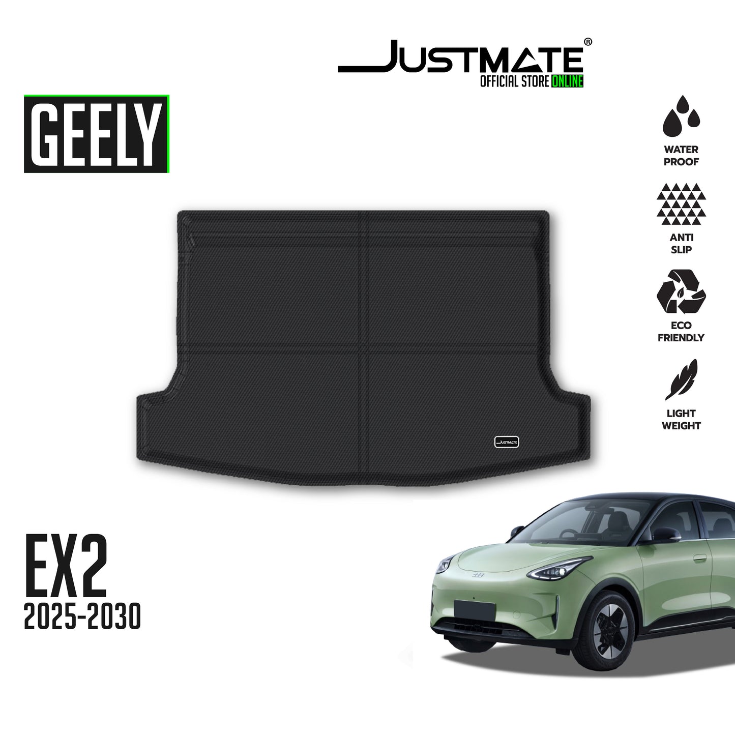 พรมปูพื้นรถยนต์ GEELY EX2 [YEARS.2025-2030] CARGO