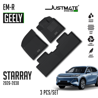 พรมปูพื้นรถยนต์ GEELY STARRAY EM-R 2026 - 2030 [YEARS. 2026 - 2028]