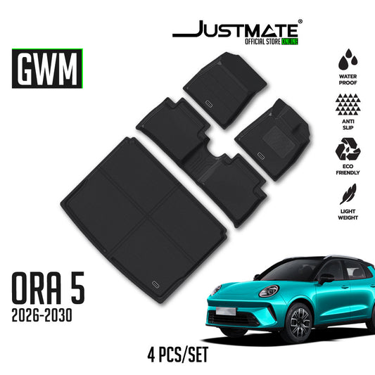 พรมปูพื้นรถยนต์ GMW - ORA 5 [ YEARS. 2026 - 2030 ] FULLSET