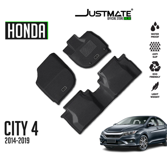 พรมปูพื้นรถยนต์ HONDA CITY 4 [ YEARS. 2014 - 2019 ]