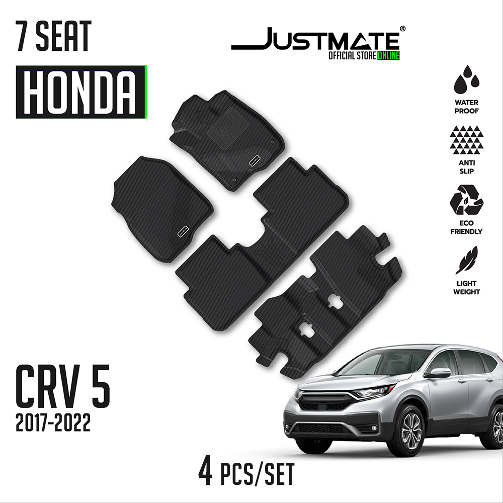 พรมปูพื้นรถยนต์ HONDA CR-V GEN 5 [ YEARS. 2017 - 2022 ] 7 SEAT