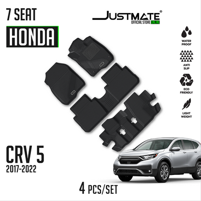 พรมปูพื้นรถยนต์ HONDA CR-V GEN 5 [ YEARS. 2017 - 2022 ] 7 SEAT