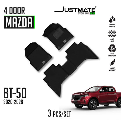 พรมปูพื้นรถยนต์ MAZDA BT50 4D [ YEARS. 2020 - 2026 ]