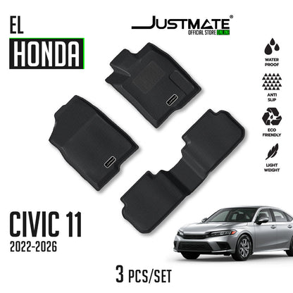 พรมปูพื้นรถยนต์ HONDA CIVIC 11 [ YEARS. 2022 - 2026 ]