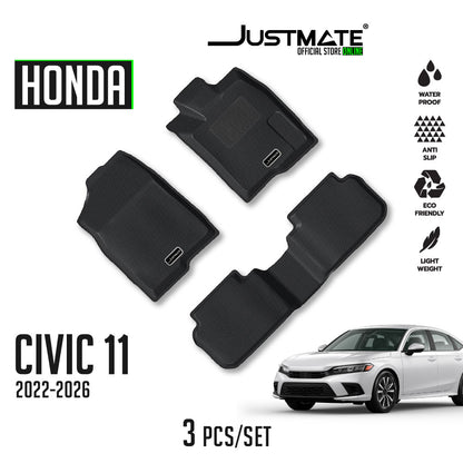 พรมปูพื้นรถยนต์ HONDA CIVIC 11 [ YEARS. 2022 - 2026 ]