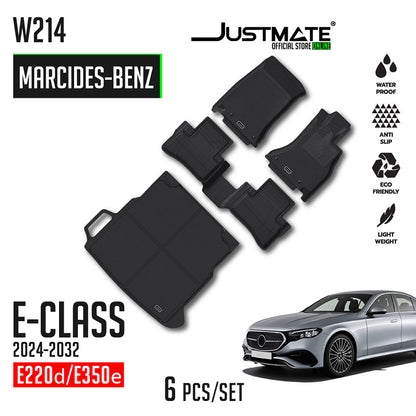 พรมปูพื้นรถยนต์ MERCEDES-BENZ E-CLASS W214 [YEARS. 2024 - 2032] FULLSET