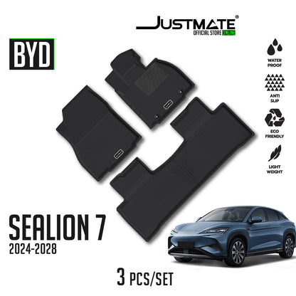 พรมปูพื้นรถยนต์ BYD SEALION 7 [ YEARS. 2024 - 2028 ]