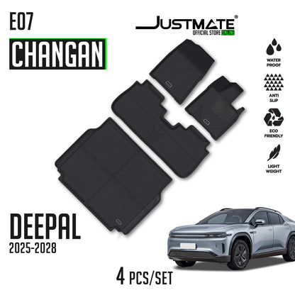 พรมปูพื้นรถยนต์ CHANGAN - DEEPAL E07 [ YEARS. 2025 - 2028 ] FULLSET