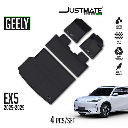 พรมปูพื้นรถยนต์ GEELY EX5 [2025-2029] FULL SET