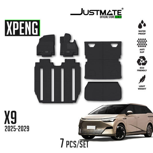 พรมปูพื้นรถยนต์ XPENG X9 [ YEARS. 2025 - 2029 ] FULLSET