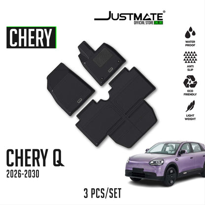 พรมปูพื้นรถยนต์ CHERY Q [ YEARS. 2026 - 2032 ]