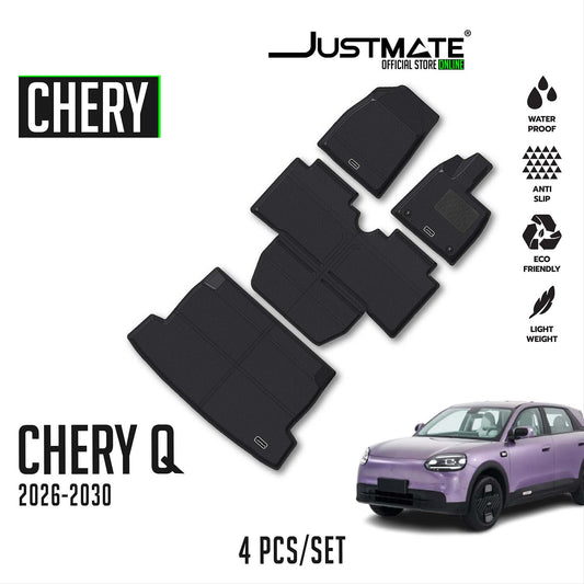 พรมปูพื้นรถยนต์ CHERY Q [ YEARS. 2026 - 2032 ] FULL SET
