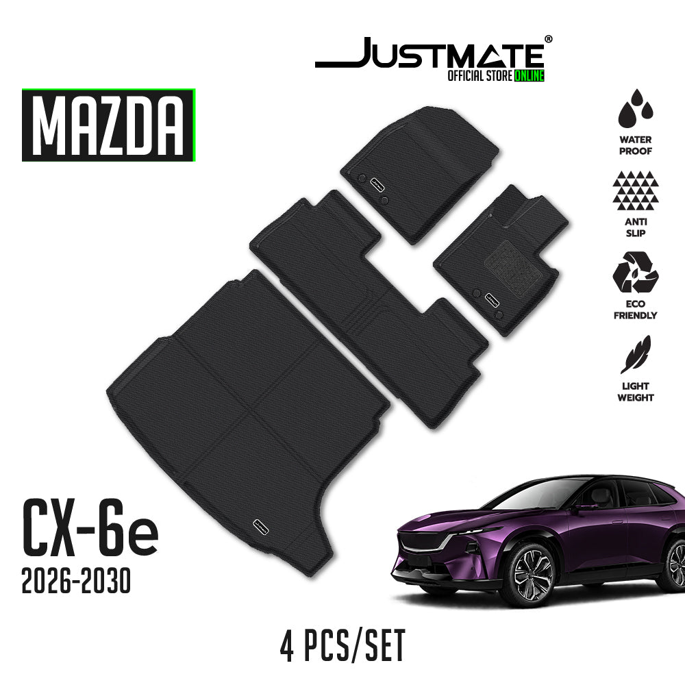 พรมปูพื้นรถยนต์ MAZDA CX 6e  [ YEARS. 2026 - 2030 ] FULL SET