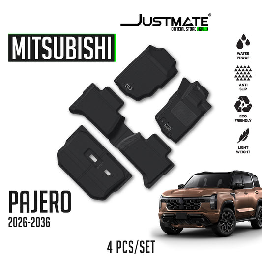พรมปูพื้นรถยนต์ MITSUBISHI PAJERO [ YEARS. 2026 - 2036 ]