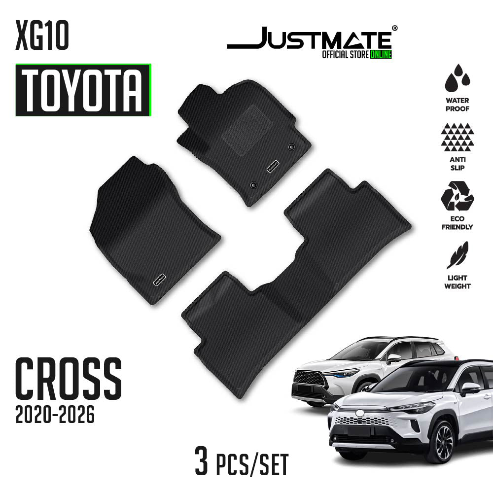 พรมปูพื้นรถยนต์ TOYOTA CROSS [ YEARS. 2020 - 2026 ]