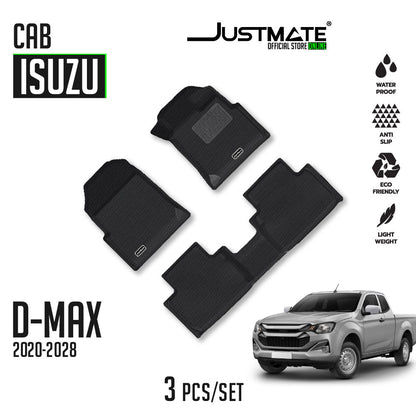 พรมปูพื้นรถยนต์ ISUZU D-MAX CAB [ YEARS. 2020 - 2028 ]